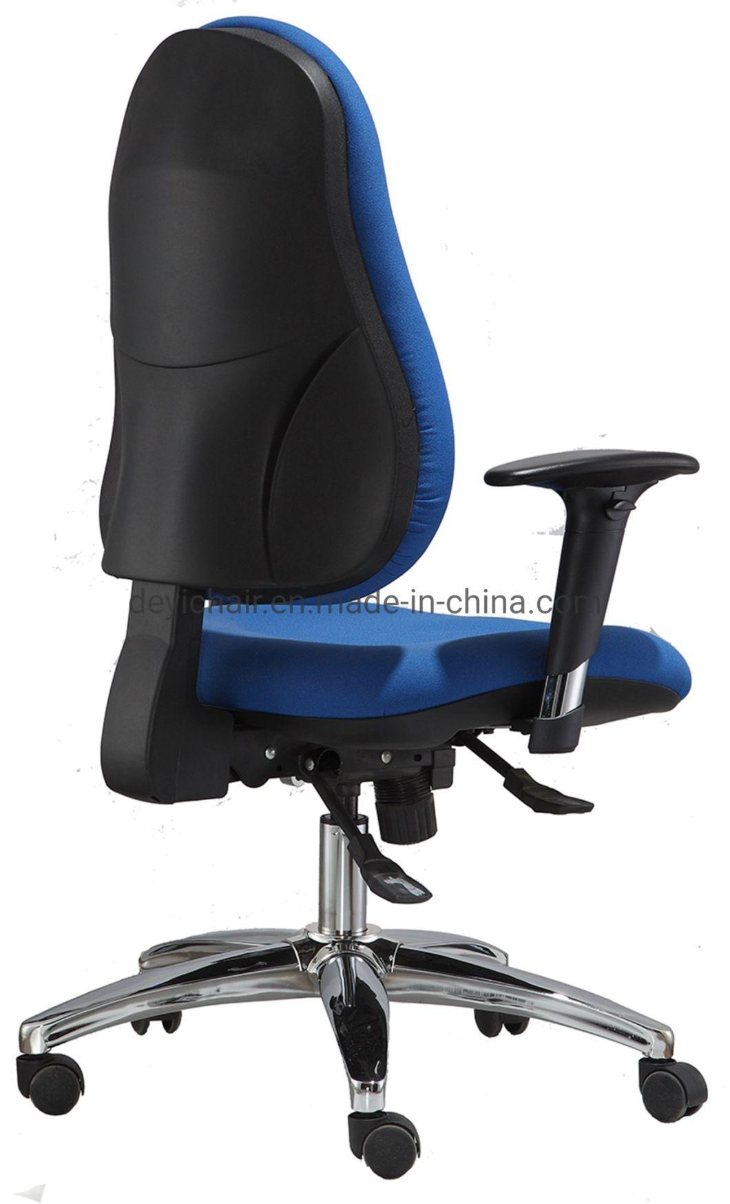 Ratchet Back Two Lever Functional Mechanism Nylon Caster Fabric Back&Seat Executive Computer Office Chair