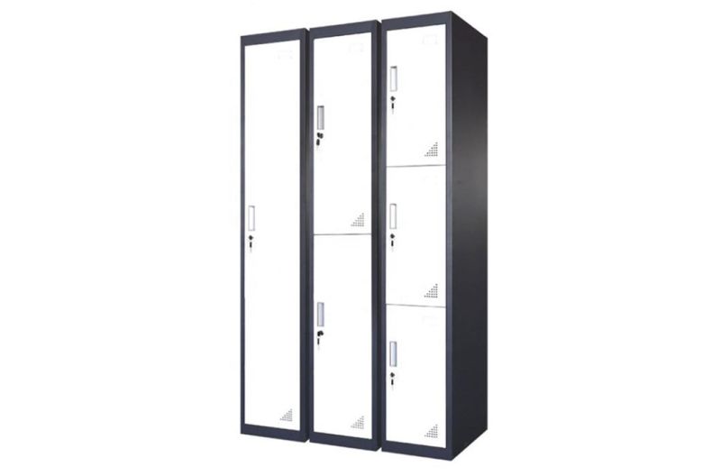 Metal Clothing Cabinet Steel Locker School Student Clothing Cupboard