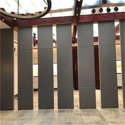 Kindergarten Commercial Furniture School Soundproofing Aluminium Folding Operable Partition Wall