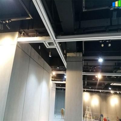 Melamine MDF Office Divider Movable Wall Sliding Fodable Partition Price