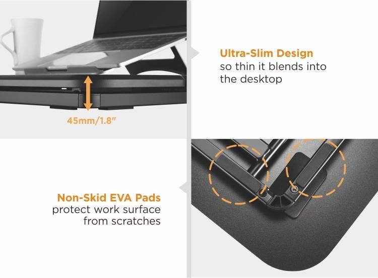 Sit-Stand Desk Converter Foldable Standing Desk