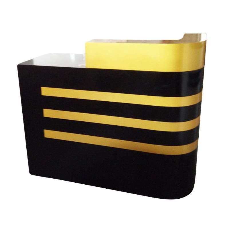 Hl-213 2021 Top Quality Mix Color Salon Reception Table Consult Table for Sale Cashier Desk Check-out Counter Checkstand
