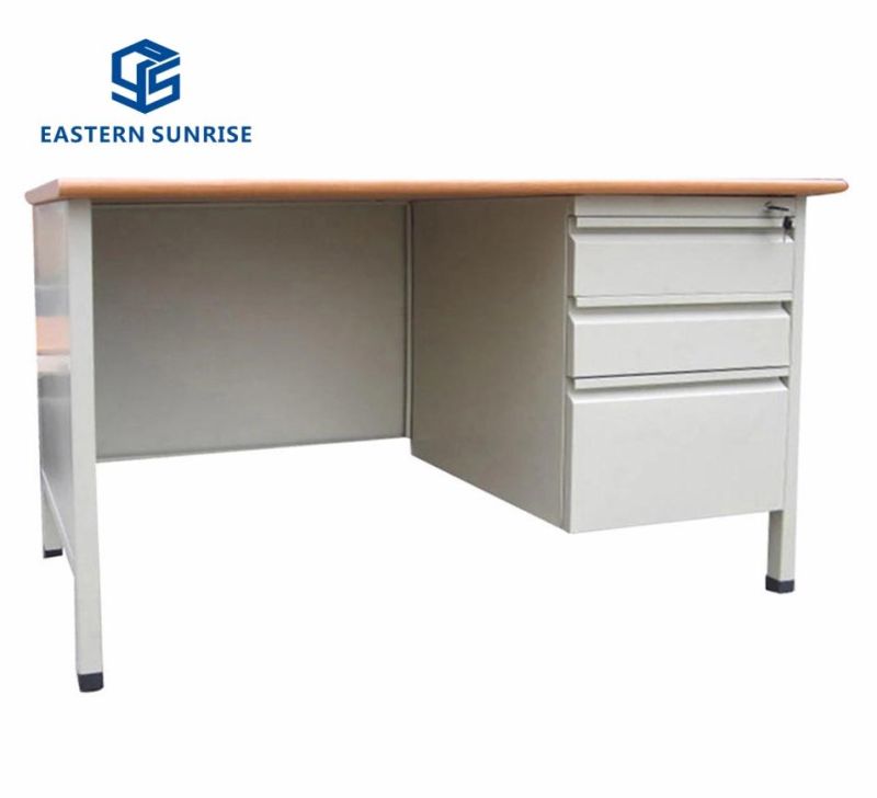 Hot Sale Computer Desk with MDF Topper Modern Executive Office Table