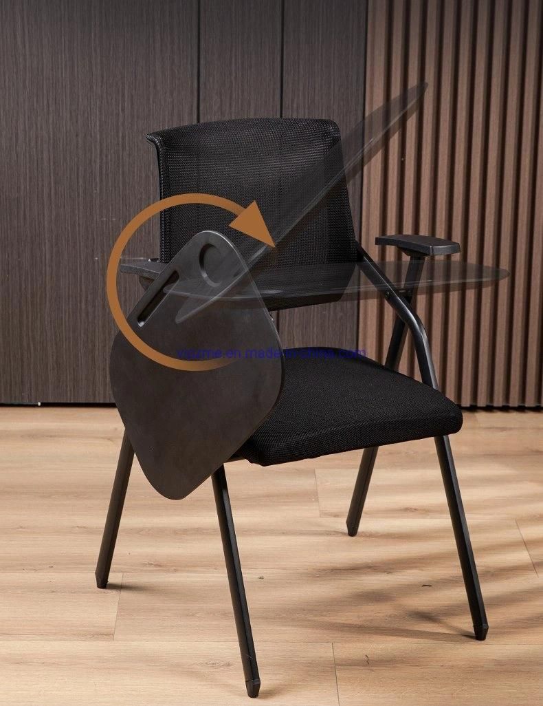 Excellent Folding Training School Chair with Tables Attached Writing Board