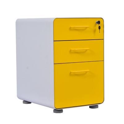 Factory Customize Steel Storage Drawer Cabinet Mobile Pedestal for Sale