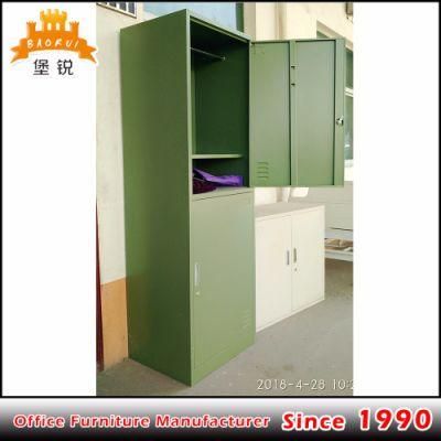 Fas-014 Hot Sale 2 Tier Army Used School Clothes Storage Locker