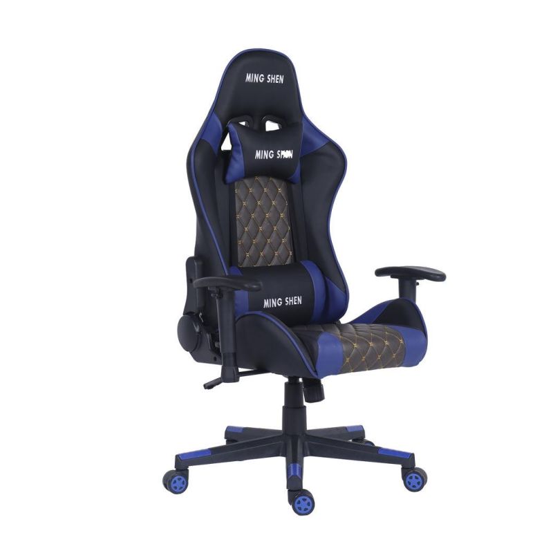 Swivel Office PC Gaming Chair with Removable Head and Lumbar Pillows