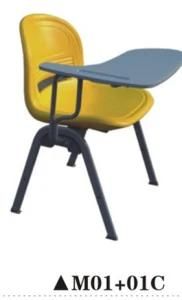 Plastic Chair Office Chair with Writing Pad