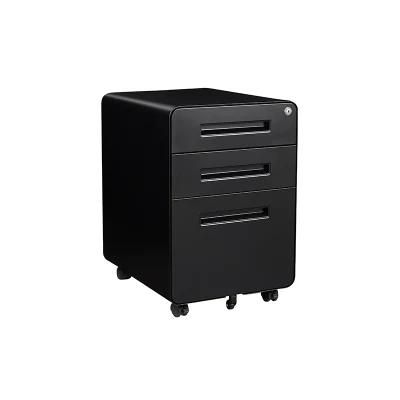 High Quality Office Furniture Mobile 3 Drawer Pedestal Cabinet
