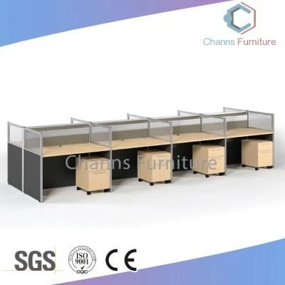 Project Design Linear 8 Seats Office Desk Call Center Office Workstation (CAS-W626)