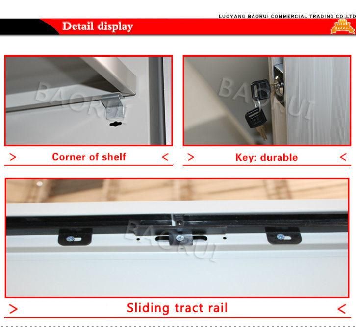 Roller Shutter Door PVC Tambour Cabinet Metal Rolling File Cabinet