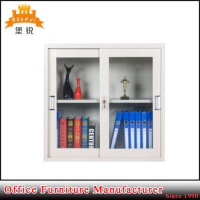 Metal Cupboard Sliding Door Low Tea File Cabinet