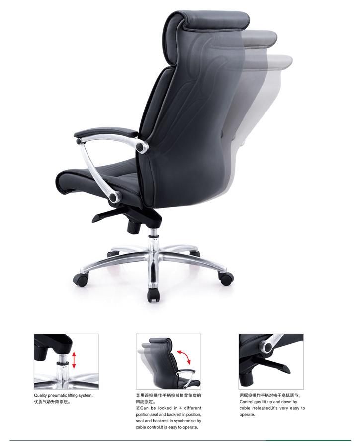 Big Size Leather Boss Chair for Office CEO Table