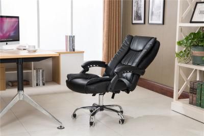 European American Market Popular PU Leather Office Chair High Back Swivel Executive for Office and Home Use Manager Innovative Design Furniture