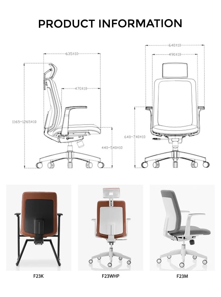 Hot Sell Thicker Frame Executive Modern High Back Swivel Ergonomic Mesh Office Chair