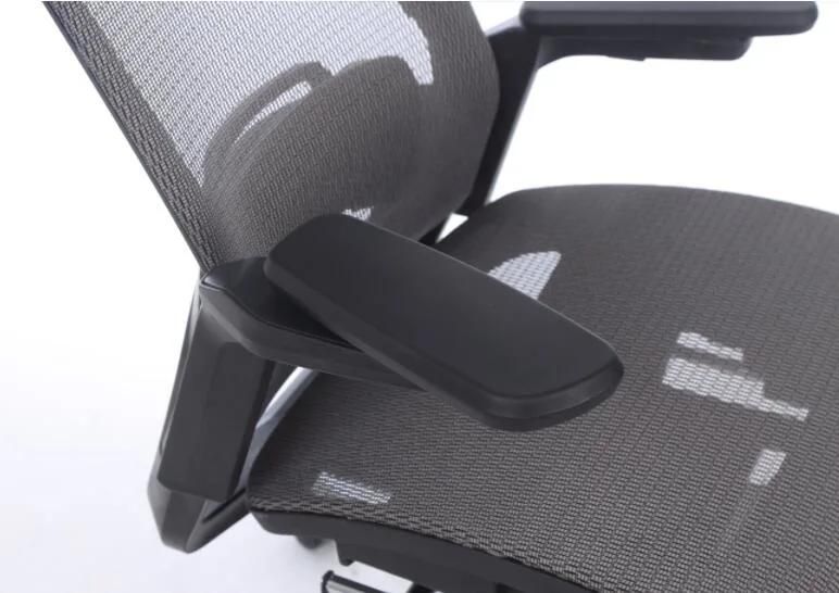 Mesh Modern Ergonomic Swivel Chair with Headrest and Back Coat Hanger