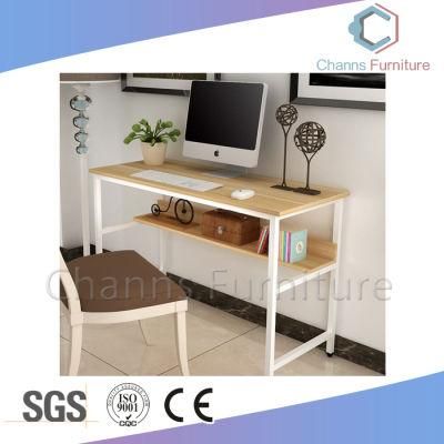Fashion Furniture White Metal Legs Computer Table (CAS-CD1860)