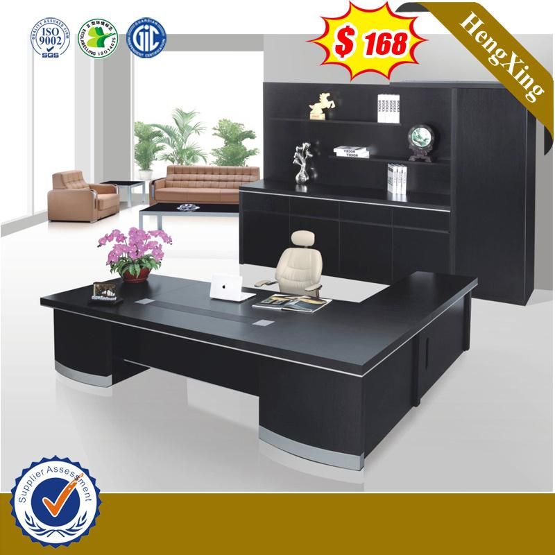 Wooden Melamine Fashion Design L Shape Office Desk Executive Table