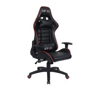Fine Workmanship Racing Style Leather Gaming Chair with 1 Year Warranty