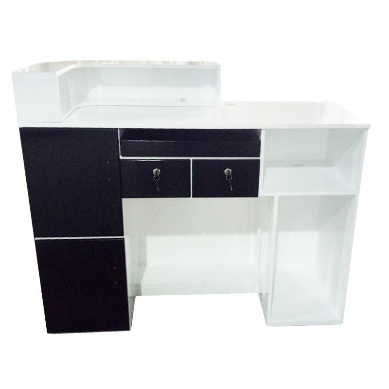 Hl-213 2021 Top Quality Mix Color Salon Reception Table Consult Table for Sale Cashier Desk Check-out Counter Checkstand