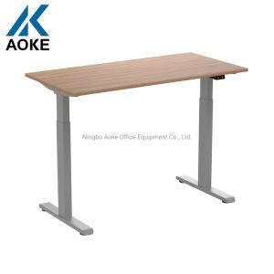 Office Furniture Dual Motors Height Adjustable Standing Standing Desk Home Office Electric Sit Stand Lifting Desk