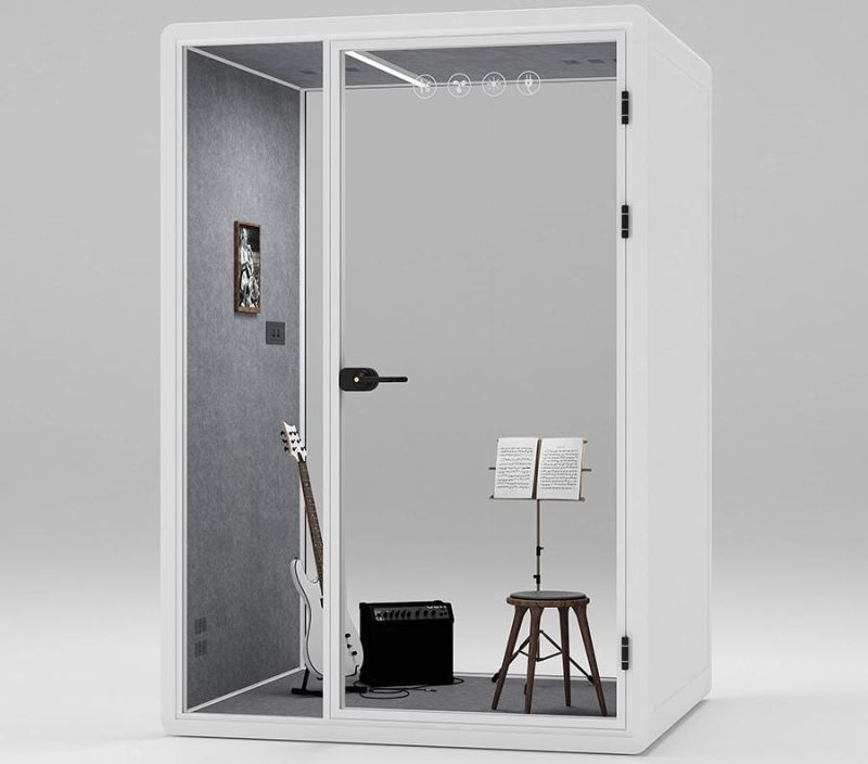 Office Meeting Pod Soundproof Booth Private Meeting Cabin Sound Insulate Office Phone Booth