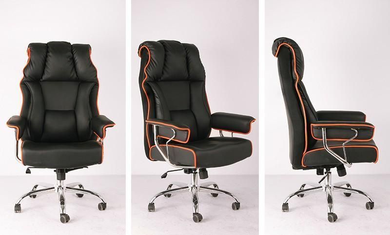 High Quality Black Ergonomic Executive Boss Office Recliner Chair