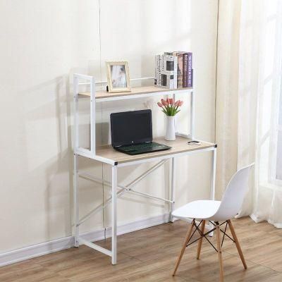 Book Display Stand Steel Office Computer Study Desk for Home