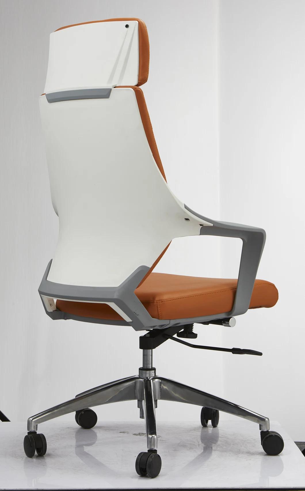 Popular High Back Swivel Revolving Excutive Office Leather Chair