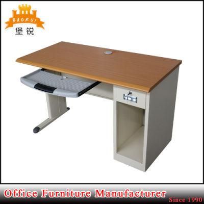 New Design Luxury Wooden Top Steel Office Table