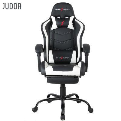 Judor Wholesale Linkage Armrest Racing Gaming Chair with Footrest