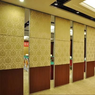 Operable Wooden Soundproof Folding Hotel Acoustic Partition Walls Malaysia