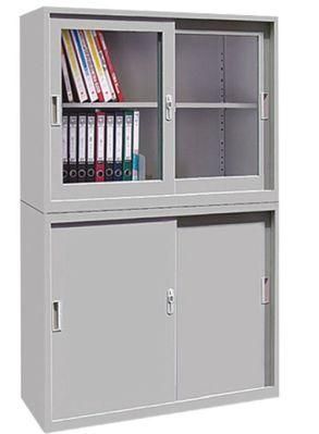 4-Door with Glass Windows Steel Office Filing Cabinet