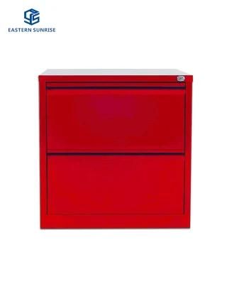 Home/Office Use Steel Metal Office Filling Cabinet with 2 Drawers