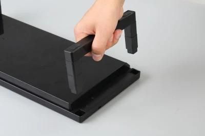 Flexible Three-Level Height Adjustable Desk Holder Computer Screen Monitor Riser Stand