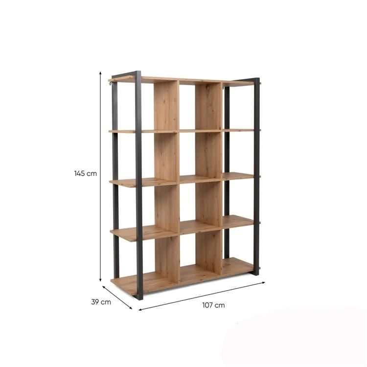 2020 Hot Sale High Quality Bookcase Wooden Bookshelf for Home Hotel Office