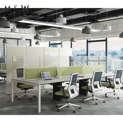 Modern Table Office Desks Workstations Modular Office Furniture Desk Set Open Work Space Office Desks