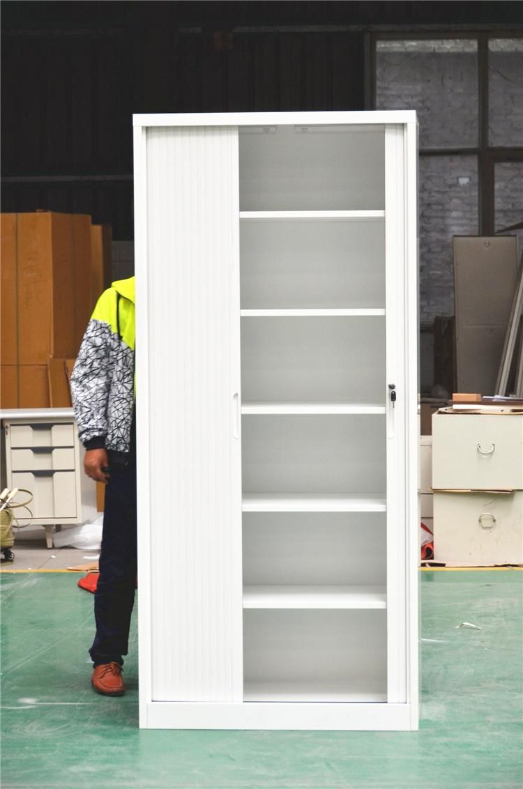 Steel Storage File Cabinet Roll up Door Steel Cupboard Price for Dubai or UAE