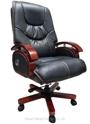 High Back PU Ergonomic Leather Swivel Executive Manager Office Chair