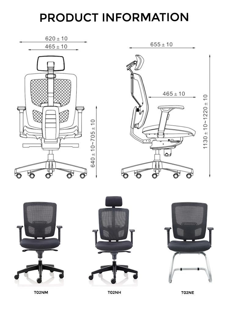 Wholesale Commerce Furniture Revolving Computer Mesh Office Chair