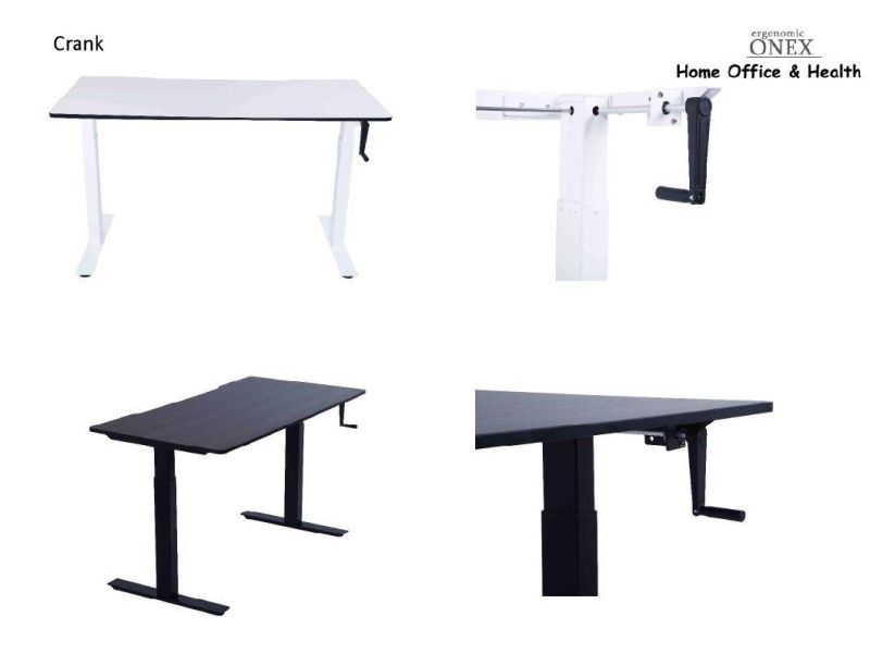 Height Adjustable Desk Two Legs 24V DC