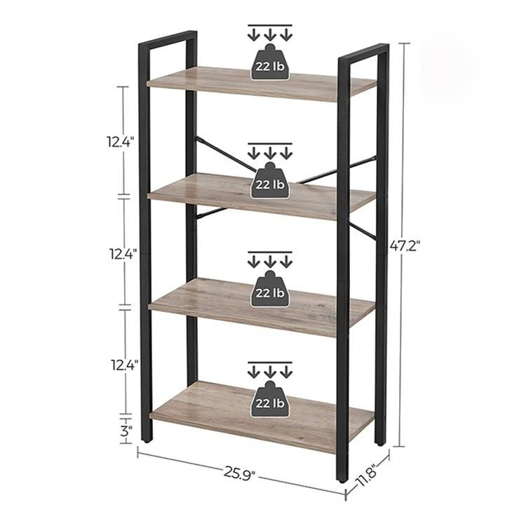 High Quality School Furniture Library Home Bookshelf