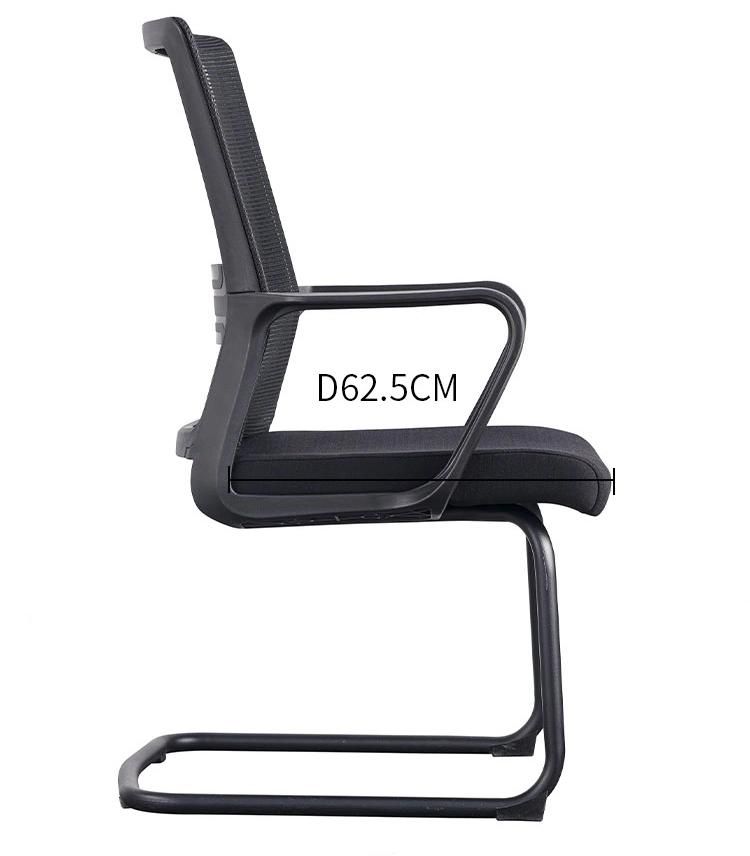 Wholesale Executive Black Workstation Training Mesh PP Plasitc Visitor Chair