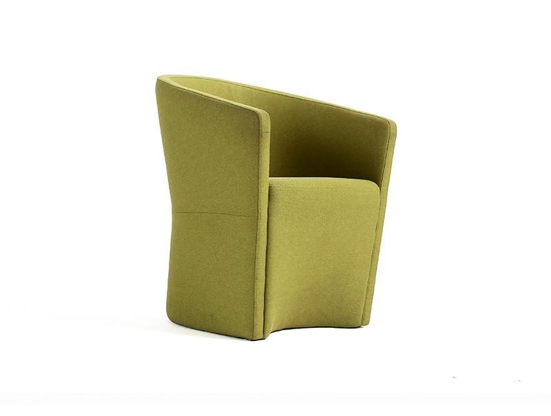 Modern Office Furniture Four Colors Fabric Single Seat Office Sofa