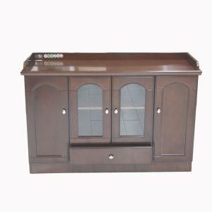 Modern Wooden Equipment Small Storage Office Filling Cabinet with Glass Doors