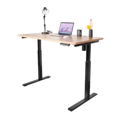 Office Furniture Standing Table Electric Automatic Single Motor Height Adjustable Desk