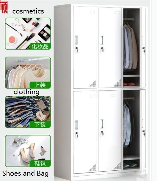 Factory Direct Sale Staff Multi Doors Steel Clothes Cabinet Locker