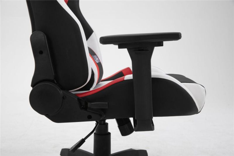 Gaming Chair Blue PVC Leather Home Decoration Racing Office Chair