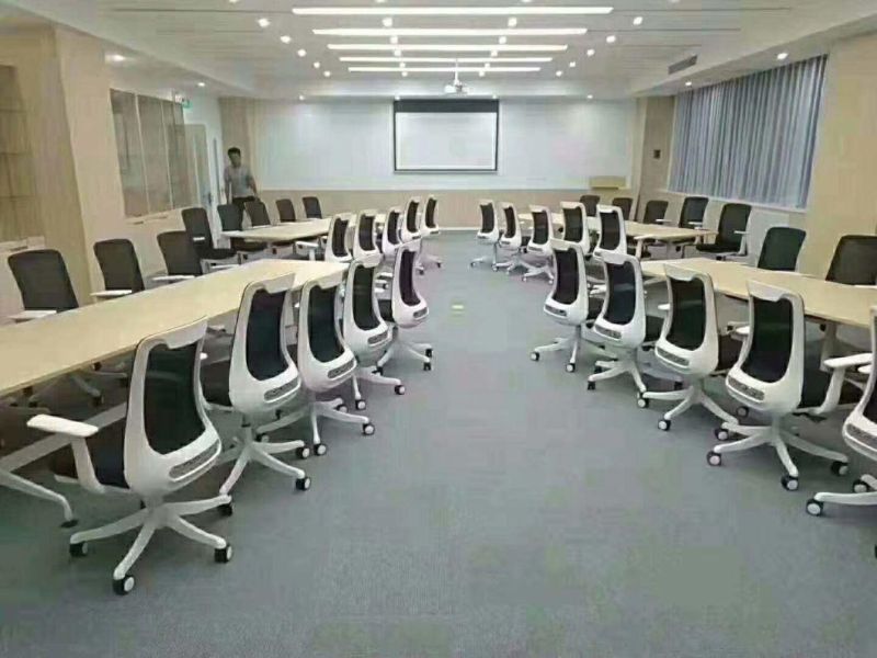 2021 New Style Staff Comfortable Rotary Office Computer Study Mesh Plastic Chair