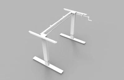 Manual Height Adjustable Table Frame